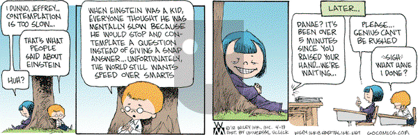 Non Sequitur on Thursday April 19, 2012 Comic Strip