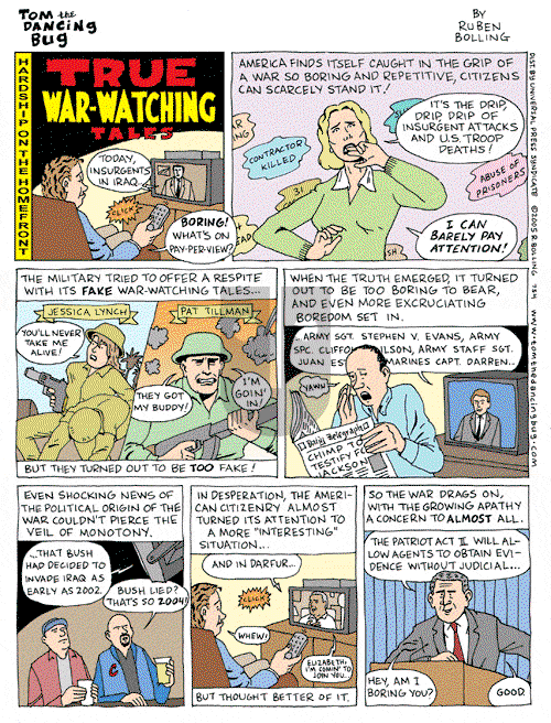 Tom the Dancing Bug on Saturday June 11, 2005 Comic Strip