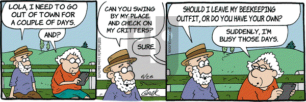 Lola on Thursday June 26, 2025 Comic Strip