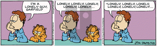 Garfield on Friday May 20, 2005 Comic Strip