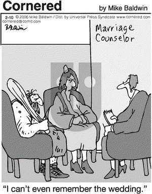 Cornered on Friday February 10, 2006 Comic Strip