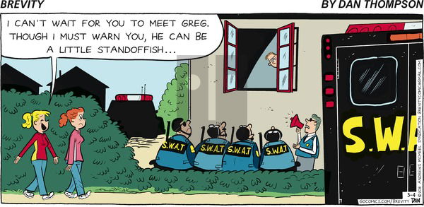 Brevity on Sunday March 4, 2018 Comic Strip
