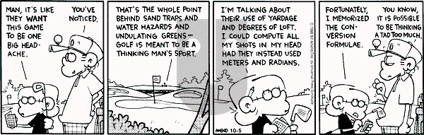 FoxTrot on Friday October 5, 2001 Comic Strip