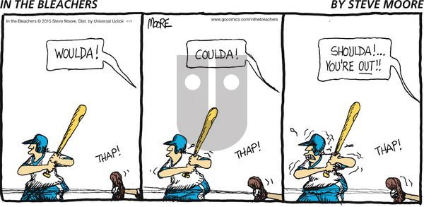 In the Bleachers on Sunday November 1, 2015 Comic Strip