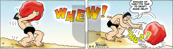 Alley Oop on Friday June 4, 2010 Comic Strip
