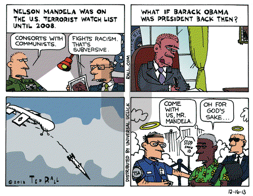 Ted Rall on Monday December 16, 2013 Comic Strip