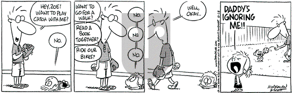 Baby Blues - Saturday August 28, 1999 Comic Strip