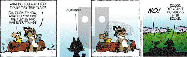 Over the Hedge on Monday December 3, 2018 Comic Strip