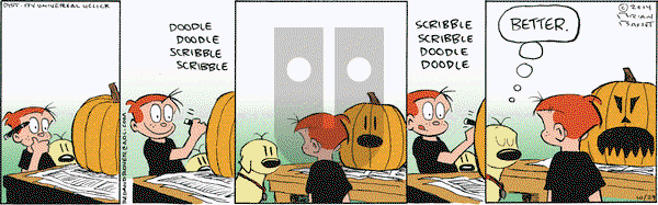 Red and Rover on Wednesday October 29, 2014 Comic Strip