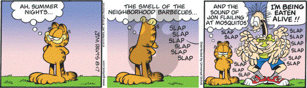 Garfield - Tuesday August 17, 2010 Comic Strip