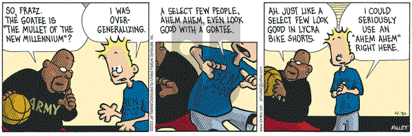 Frazz on Wednesday April 30, 2003 Comic Strip