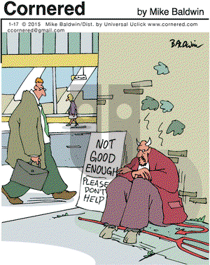 Cornered on Saturday January 17, 2015 Comic Strip