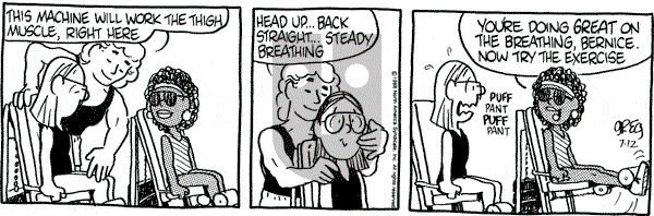 Luann on Tuesday July 12, 1988 Comic Strip