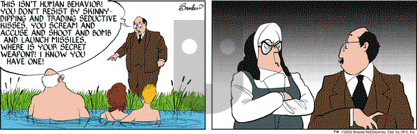 9 Chickweed Lane on Monday July 6, 2009 Comic Strip