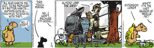 Over the Hedge on Thursday July 14, 2011 Comic Strip
