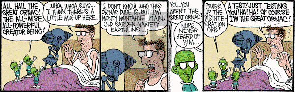 Monty on Monday June 27, 2016 Comic Strip