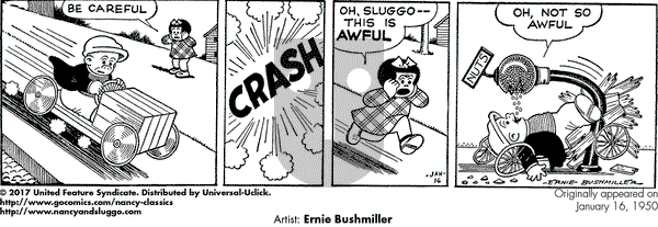 Nancy Classics on Monday January 16, 2017 Comic Strip