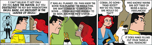 Rip Haywire on Thursday March 2, 2017 Comic Strip