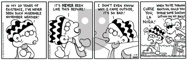 FoxTrot on Tuesday November 30, 1999 Comic Strip