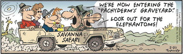 Frank and Ernest on Wednesday February 20, 2008 Comic Strip