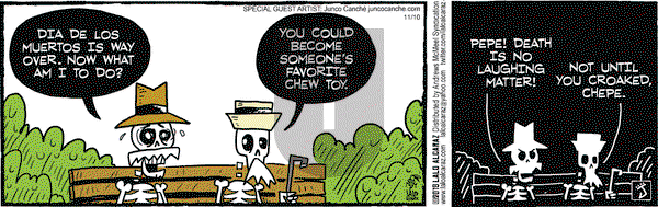 La Cucaracha on Saturday November 10, 2018 Comic Strip