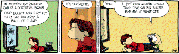 The Buckets on Monday January 23, 2012 Comic Strip