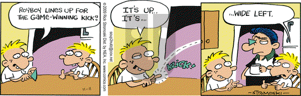 Soup to Nutz - Old on Wednesday November 11, 2009 Comic Strip