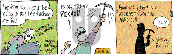 The Knight Life on Tuesday April 11, 2017 Comic Strip