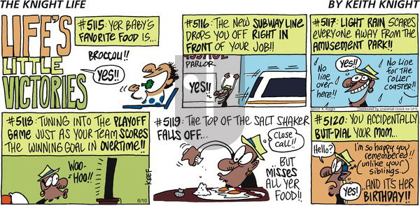 The Knight Life on Sunday June 10, 2012 Comic Strip