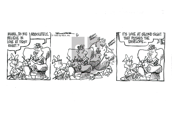 The Grizzwells on Saturday January 28, 1995 Comic Strip