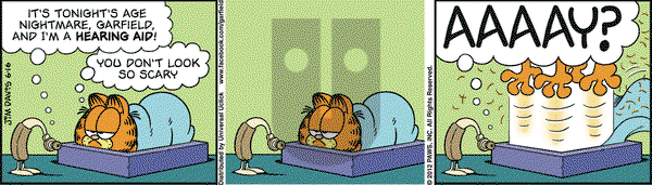 Garfield on Saturday June 16, 2012 Comic Strip