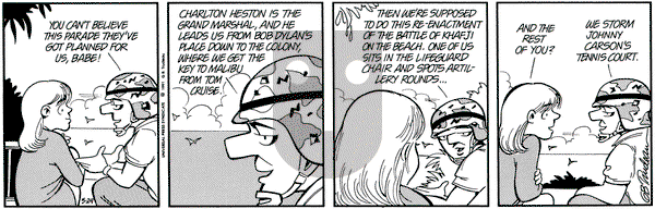 Doonesbury on Friday May 24, 1991 Comic Strip