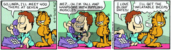 Garfield on Thursday June 9, 1994 Comic Strip