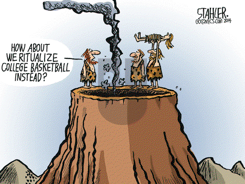 Jeff Stahler on Tuesday March 18, 2014 Comic Strip