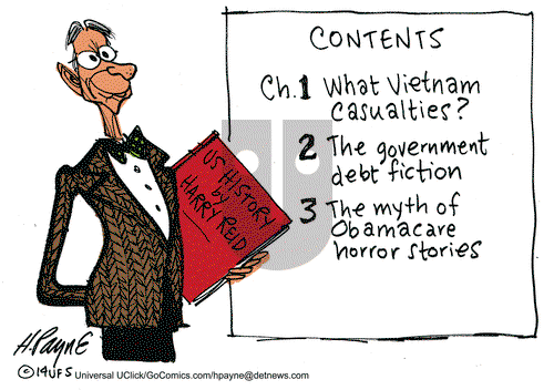 Henry Payne on Friday March 14, 2014 Comic Strip
