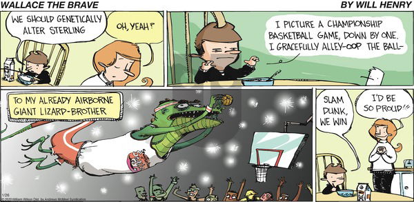 Wallace the Brave on Sunday January 26, 2020 Comic Strip