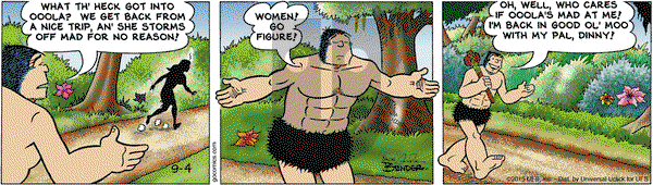 Alley Oop on Friday September 4, 2015 Comic Strip