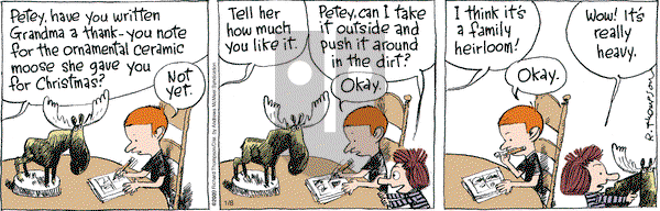 Cul de Sac on Tuesday January 8, 2019 Comic Strip