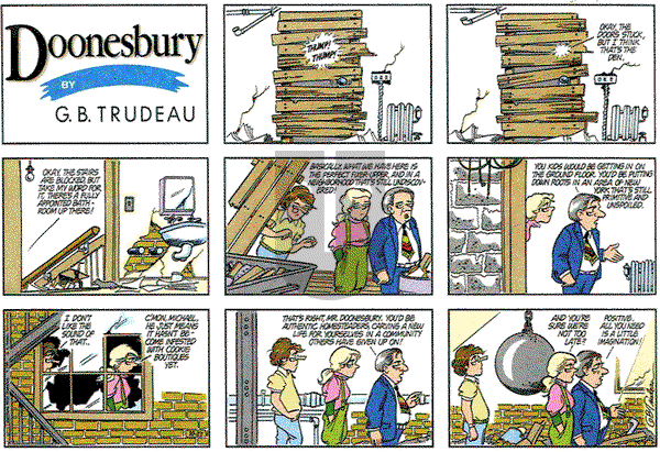 Doonesbury on Sunday October 27, 1985 Comic Strip