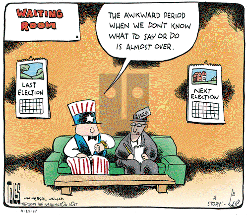 Tom Toles on Tuesday April 22, 2014 Comic Strip