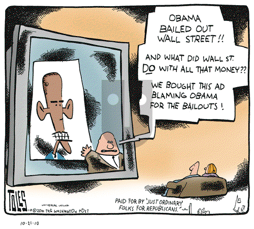 Tom Toles on Thursday October 21, 2010 Comic Strip
