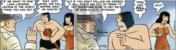 Alley Oop on Wednesday October 29, 2014 Comic Strip
