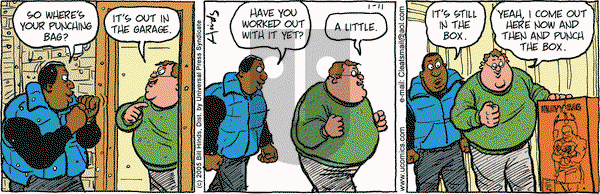 Cleats on Tuesday January 11, 2005 Comic Strip