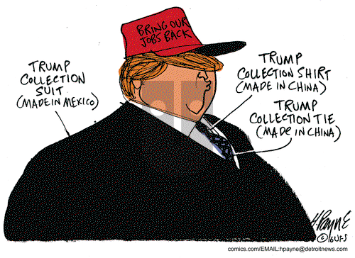 Henry Payne on Tuesday April 12, 2016 Comic Strip