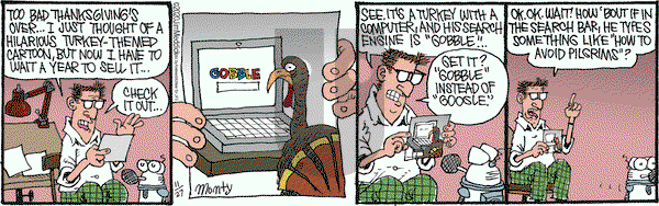 Monty on Friday November 27, 2020 Comic Strip