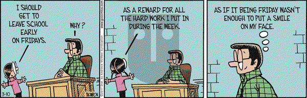 Grand Avenue on Friday March 10, 2017 Comic Strip