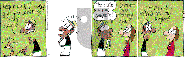 The Knight Life on Monday February 1, 2016 Comic Strip