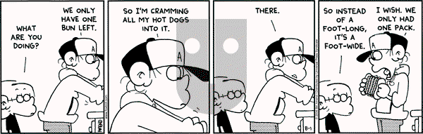 FoxTrot on Tuesday August 1, 2006 Comic Strip