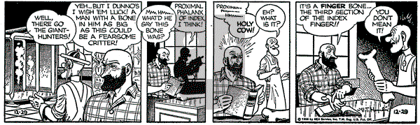 Alley Oop on Saturday December 29, 1956 Comic Strip