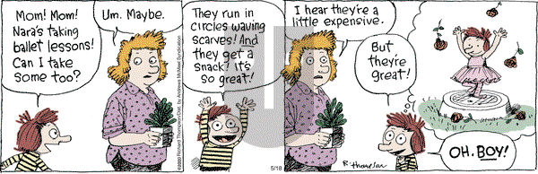 Cul de Sac on Saturday May 18, 2019 Comic Strip